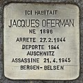 stolpersteine, pierre qui fait trébucher pour un déporté juif français